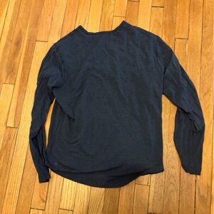 Men's lululemon Long Sleeve Crewneck Shirt - Navy - men’s XL